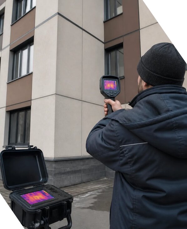 Тепловизионное обследование зданий и сооружений в Белгороде